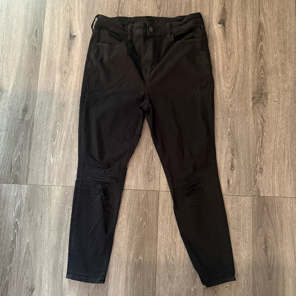 American Eagle Outfitters Women's black Skinny Jeans